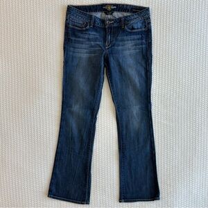 Lucky Brand Lola Boot low rise medium wash jeans size 10 / 30